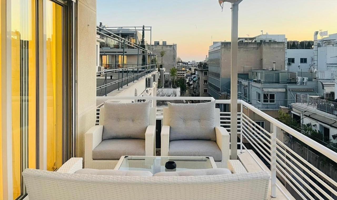 Overview Boutique Apartment Atény Exteriér fotografie